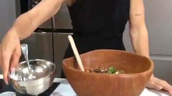 Ensalada de atún y garbanzo